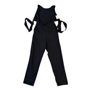 Marine Layer Jumpsuit Tie Waist Sleeveless Black Casual‎ Size XS NWT